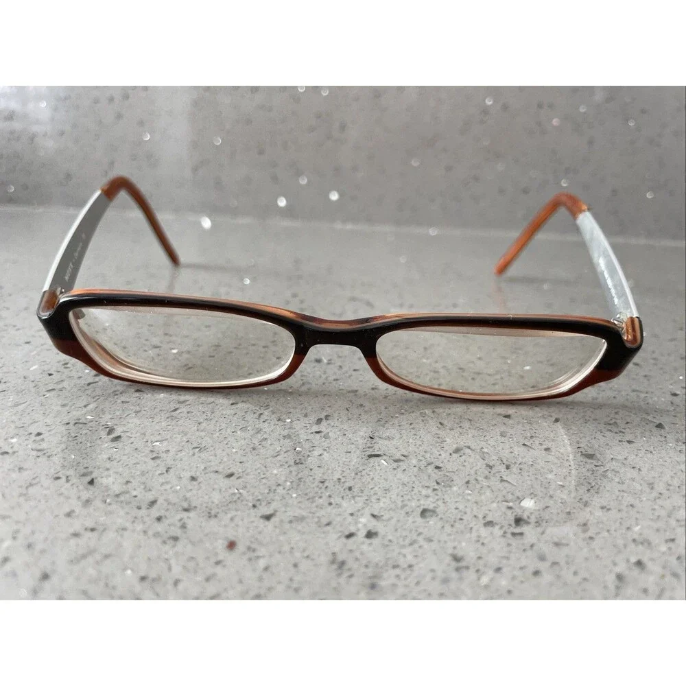 MEXX Mod 5323 111 burgundy orange EYEGLASS GLASSES FRAMES ONLY 50-16-140 Germany